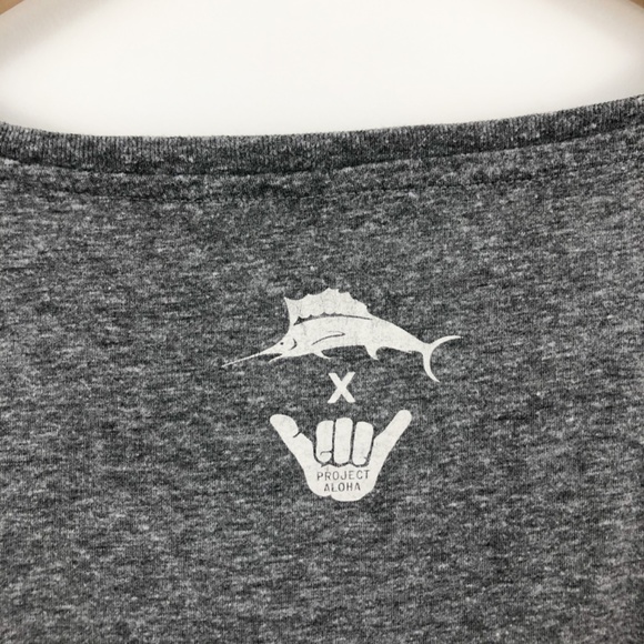 Project Aloha Grey United States Aloha Shirt - Picture 4 of 5